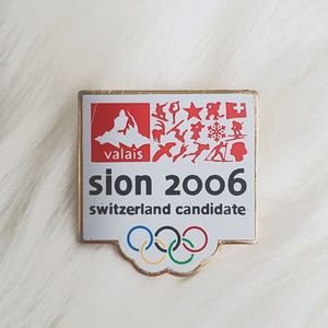 1998  Nagano Olympic Winter Switzerland Bid Pin